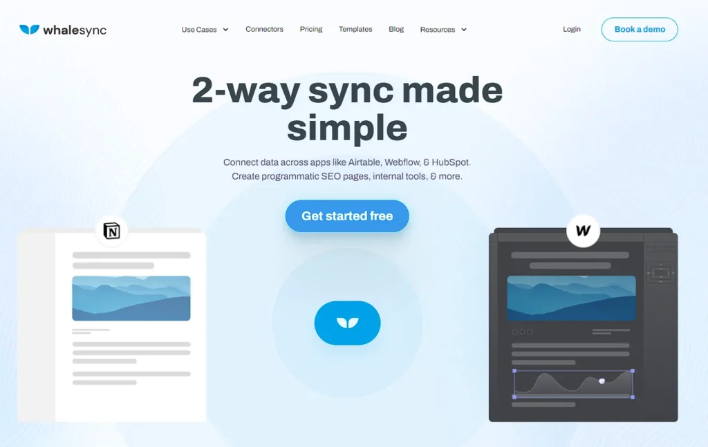 Whale Sync AI marketing tool