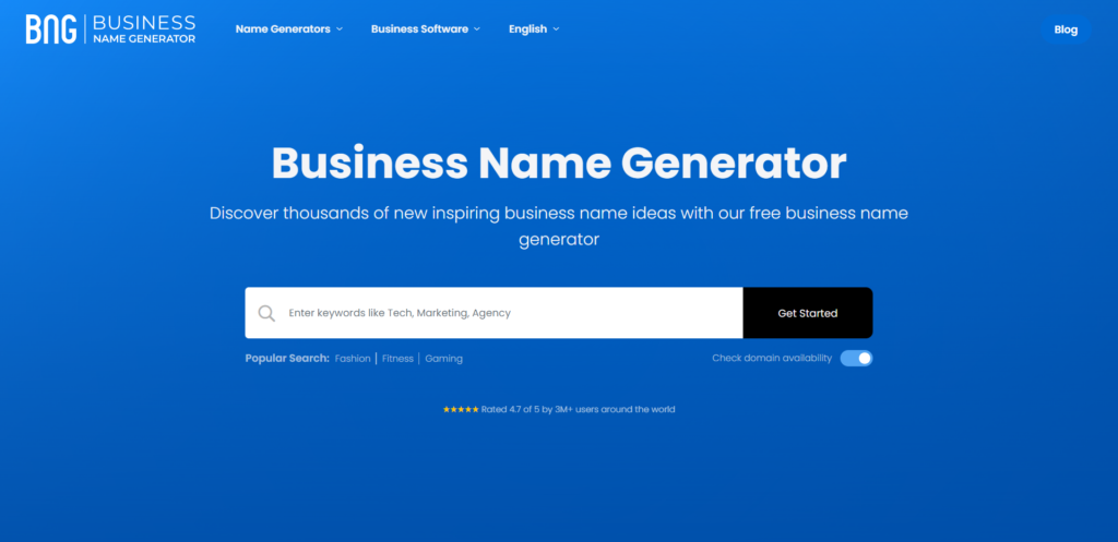 FREE Business Name Generator - Company Name Ideas