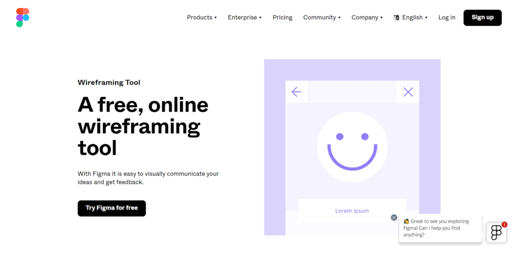 Figma - Best Wireframe Tool
