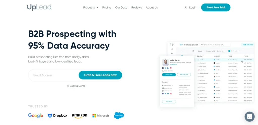 UpLead_ B2B Database & Business Contact Data Provider-min