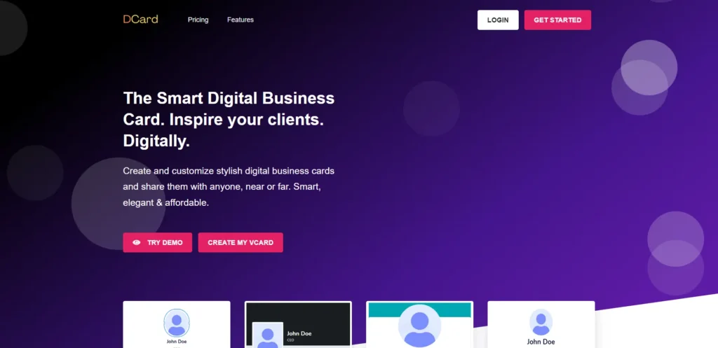 Dcard - Best Digital Business Card App
