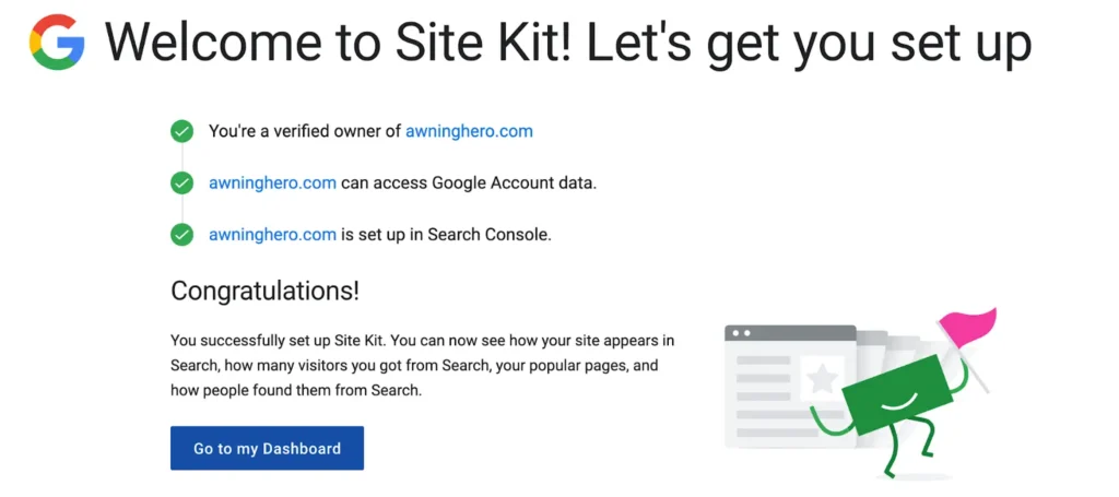 Google Site Kit plugin